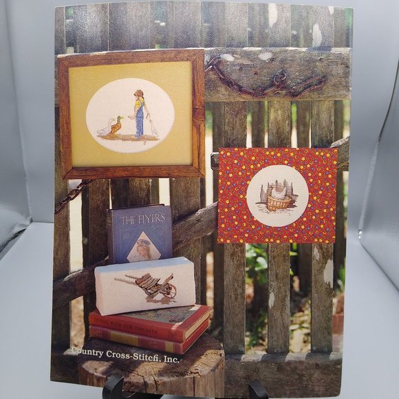 Vintage Cross Stitch Patterns, Back Home an Album of Memories Book 6, 1981 Joyce - Picture 2 of 2